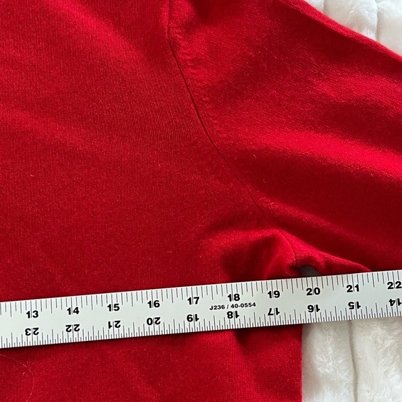 Charter Club 2 Ply 100% Cashmere Ted Mock Neck Sweater Size Large Luxury Soft - Picture 8 of 10